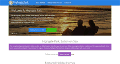 Desktop Screenshot of highgate-park.co.uk